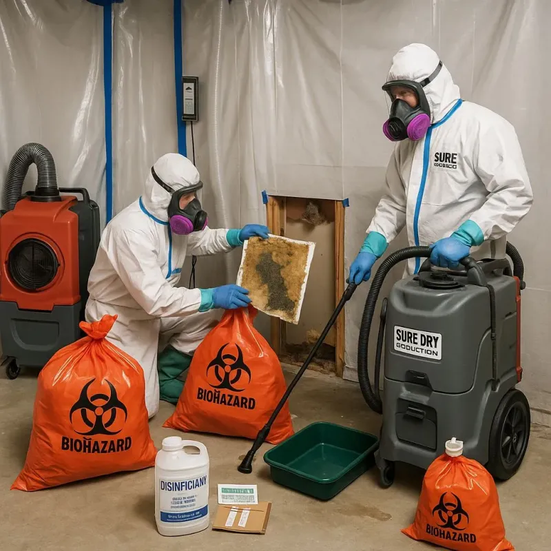 Contaminated Water Handling Protocols process in Flagami, FL