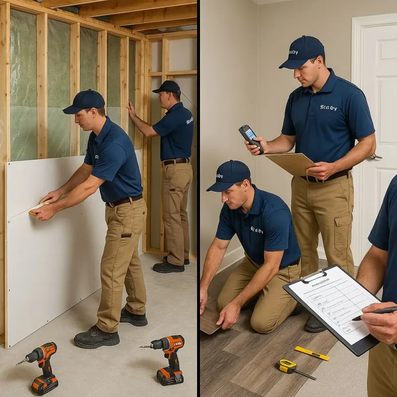 Repairs and Reconstruction process in Flagami, FL